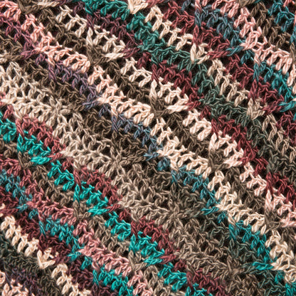 Red Heart Crochet Marly's Perfect Simple Cowl Poncho Crochet Poncho made in Red Heart Boutique Yarn