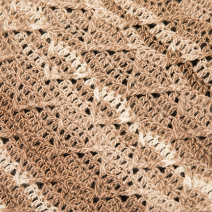 Red Heart Crochet Marly's Perfect Crew Neck Poncho Crochet Poncho made in Red Heart Boutique Yarn