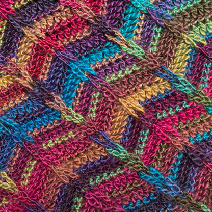 Red Heart Crochet Marly's Perfect Dramatic Cowl Poncho Crochet Poncho made in Red Heart Boutique Yarn