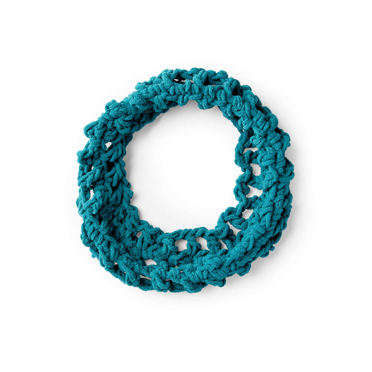 Crochet Cowl made in Red Heart Sweet Home Yarn