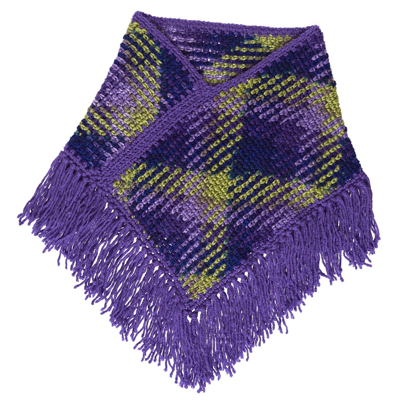 Red Heart Planned Pooling Argyle Cowl Yarnspirations