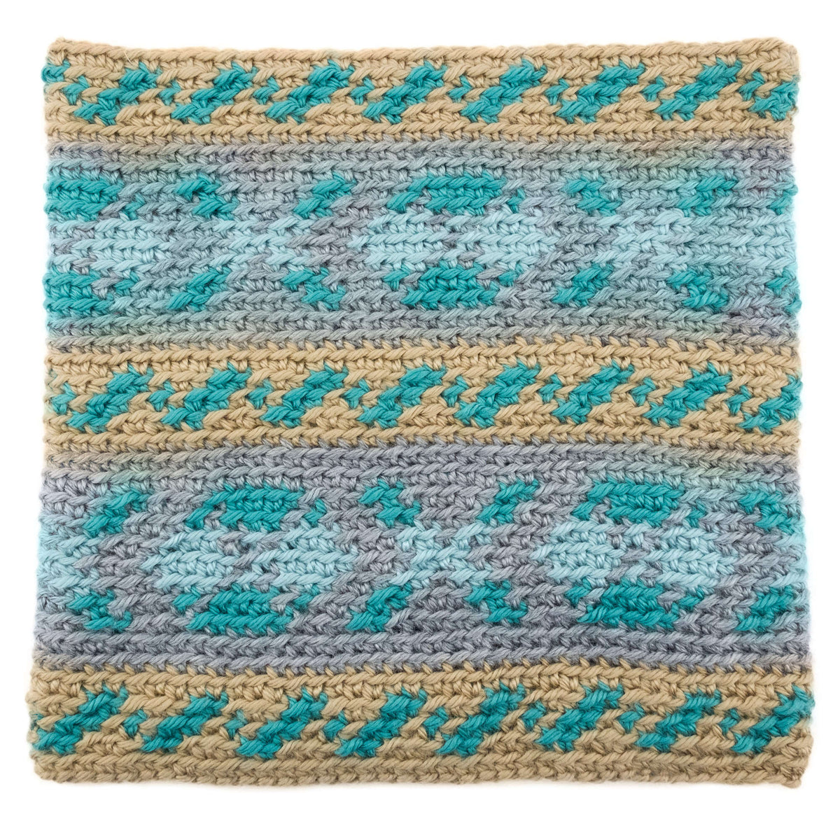 Crochet Cowl made in Red Heart Soft Yarn