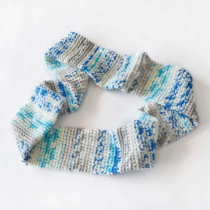 Red Heart Crochet Faux Fair Isle Cowl Crochet Cowl made in Red Heart Super Saver Fair Isle Yarn