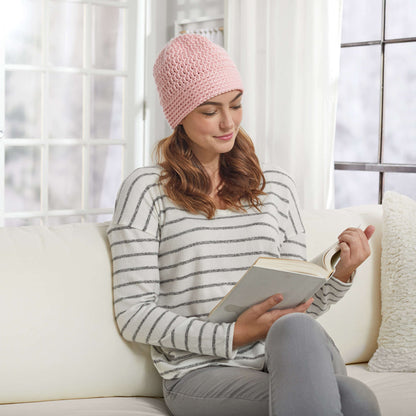 Red Heart Soft Comfort Crochet Hat Crochet Hat made in Red Heart Soft Essentials Yarn