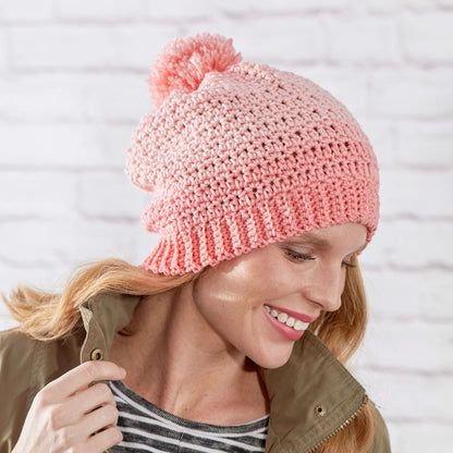 Red Heart Crochet Fair Isle Hat Crochet Hat made in Red Heart Super Saver Fair Isle Yarn