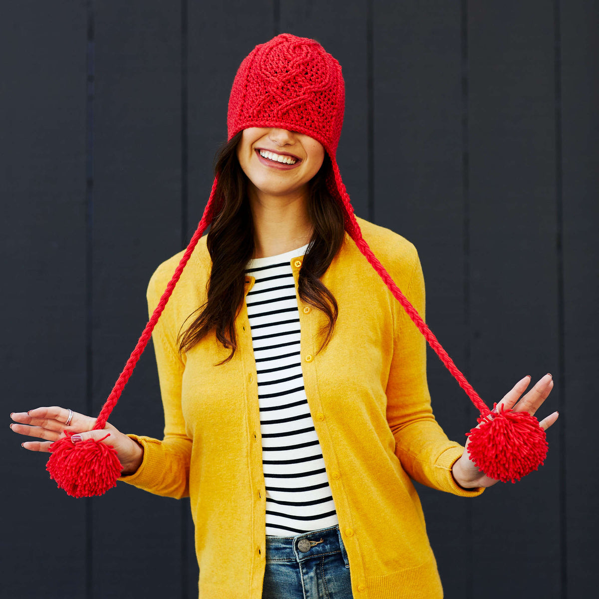 Crochet Hat made in Red Heart Chic Sheep Yarn