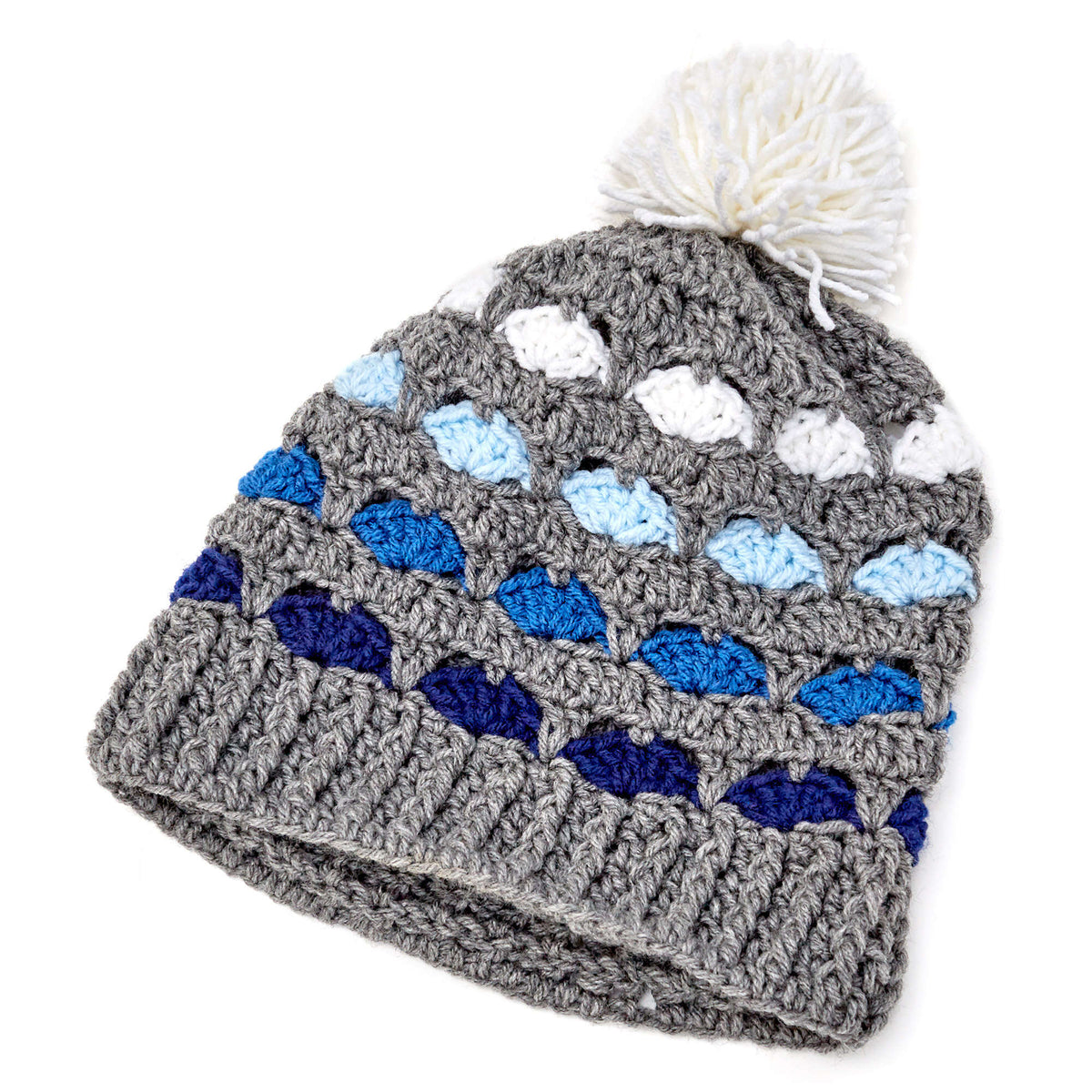 Crochet Hat made in Red Heart Super Saver Yarn