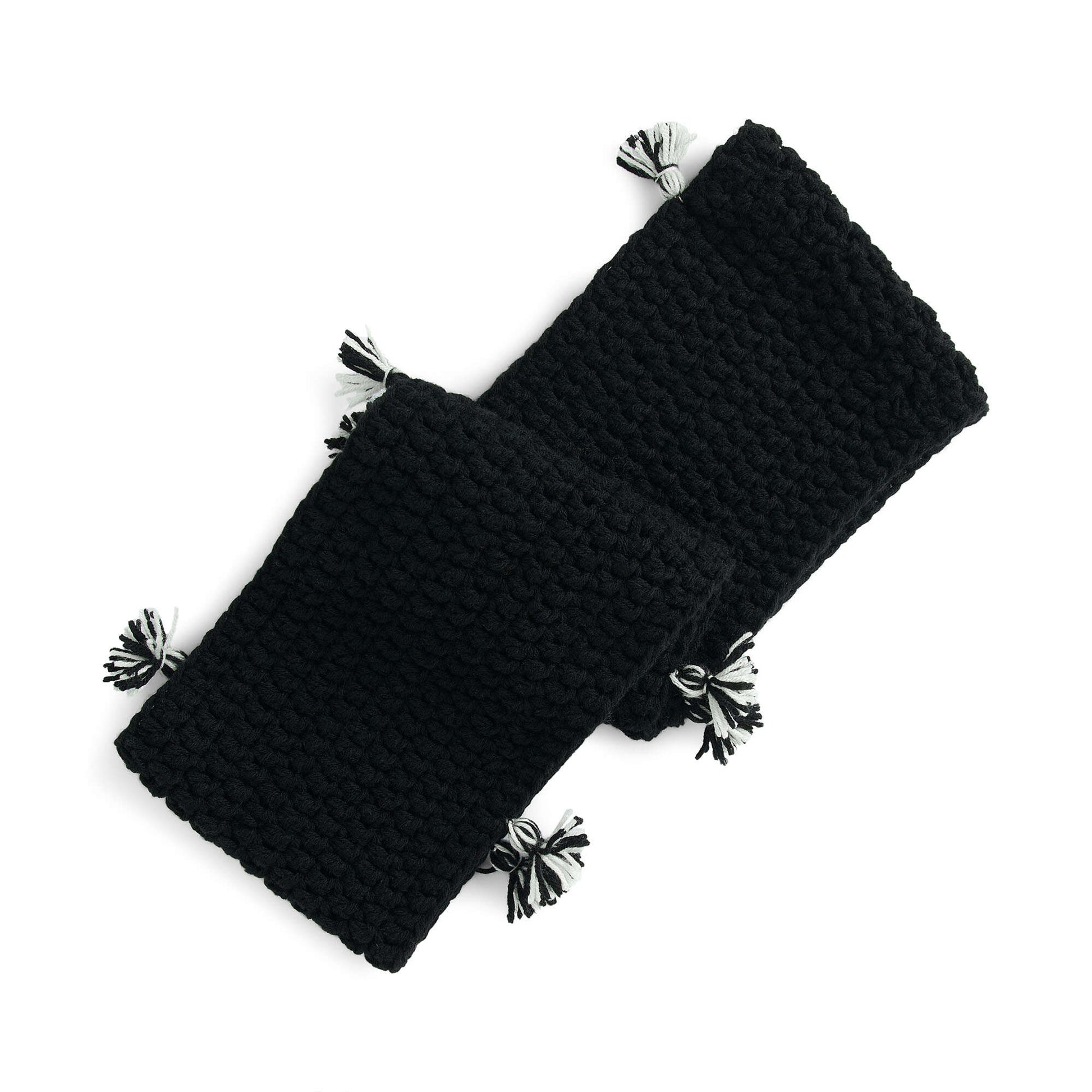 Free Beginner Red Heart Wednesday-Inspired Snood Crochet Pattern ...