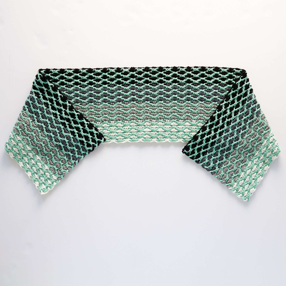 Crochet Scarf made in Red Heart Chic Sheep Yarn