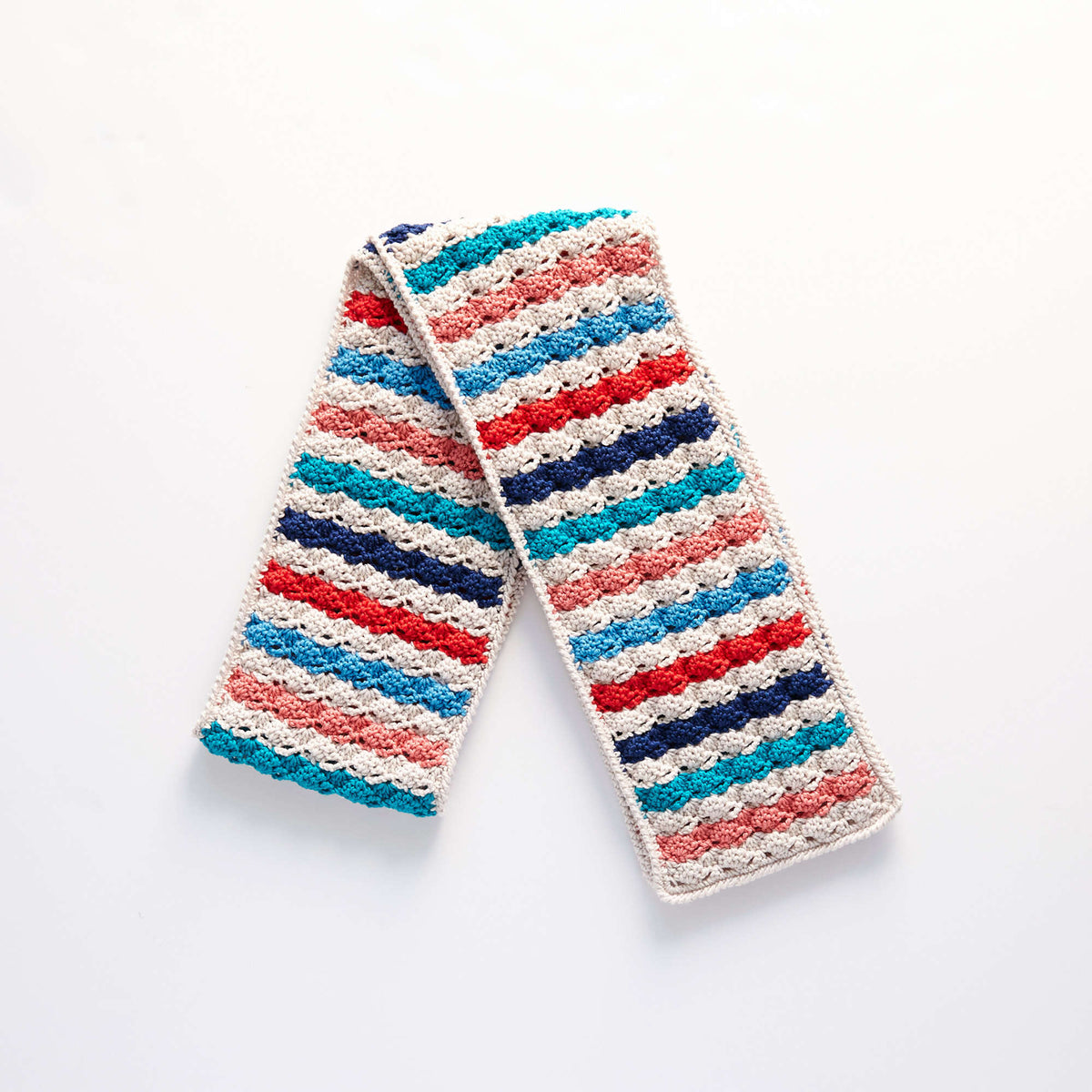 Crochet Scarf made in Red Heart Chic Sheep Yarn