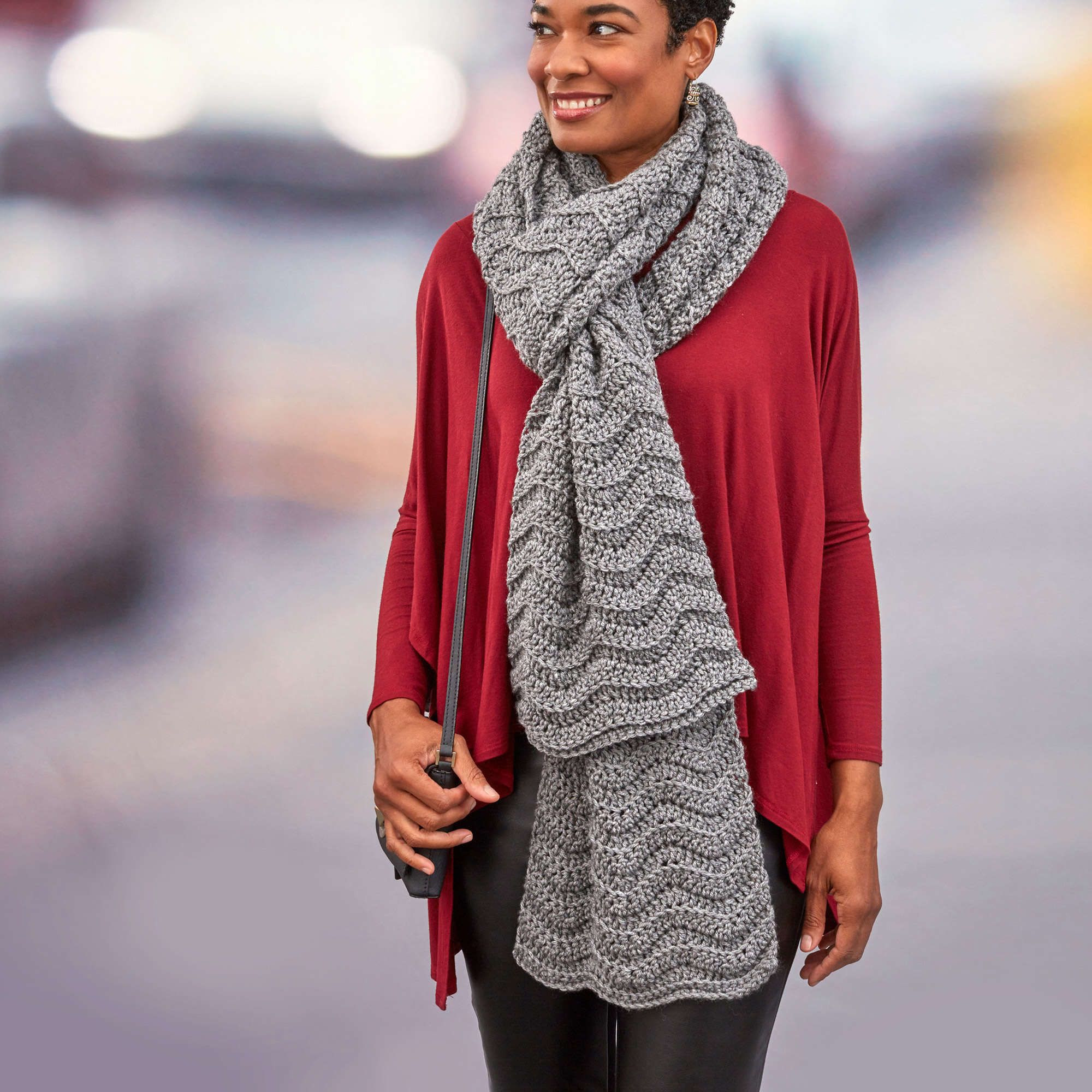 Red Heart Yarn Patterns Scarf Red heart yarn patterns scarf