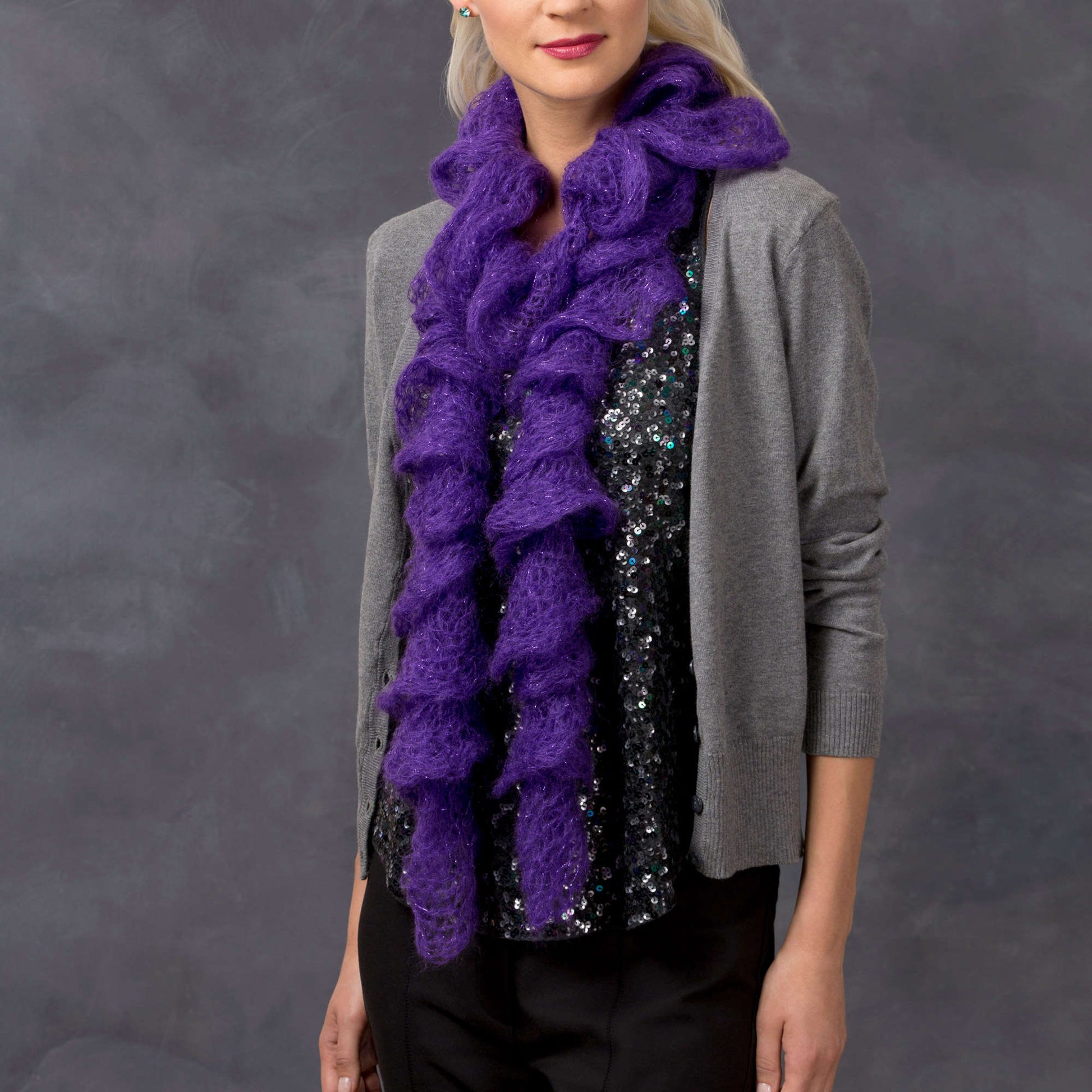 Free Red Heart Madame Scarf Crochet Pattern