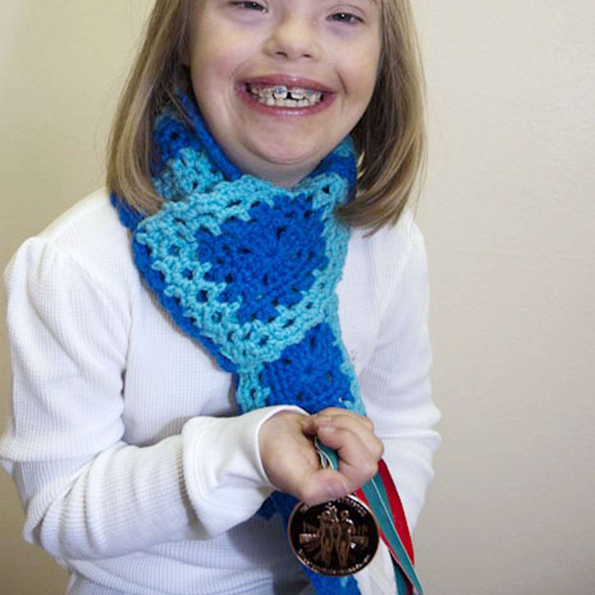 Crochet Scarf made in Red Heart Super Saver Yarn