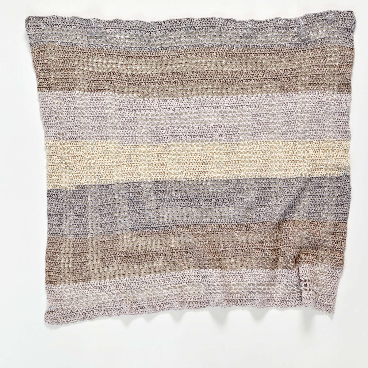 Crochet Bandana made in Red Heart Croquette Yarn