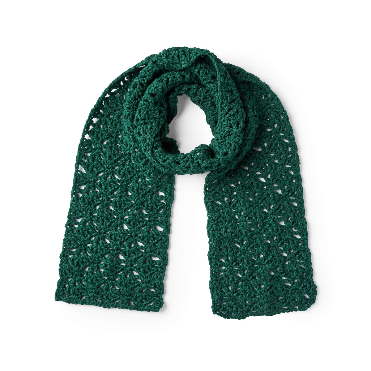 Crochet Scarf made in Red Heart With Love Yarn