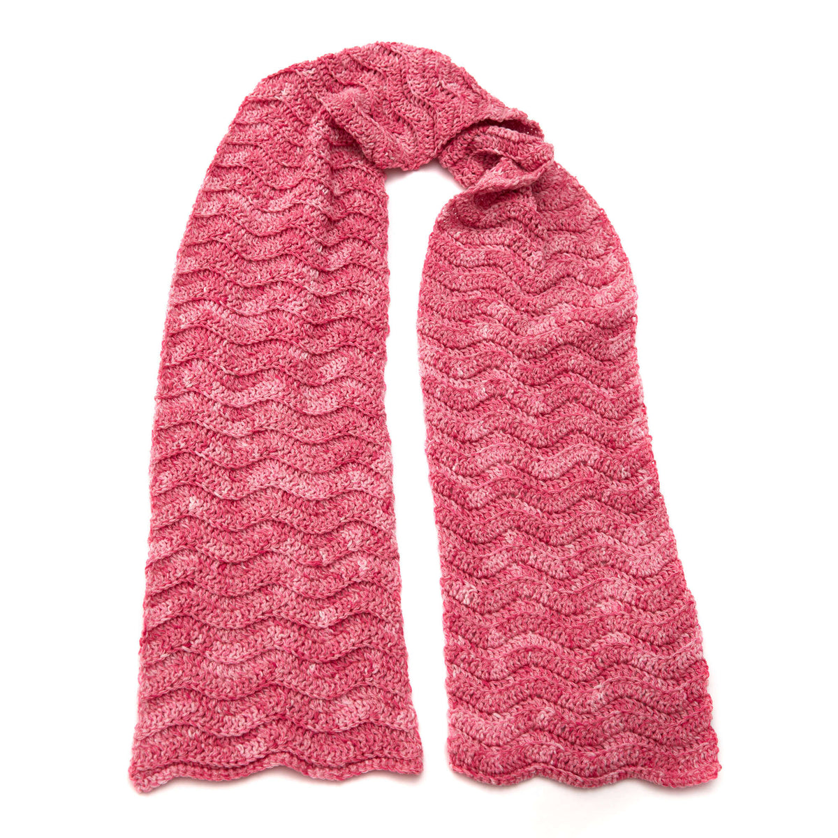 Crochet Scarf made in Red Heart Super Saver Yarn