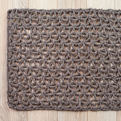 Red Heart Crochet Glamorous Wrap Crochet Wrap made in Red Heart With Love Metallic Yarn