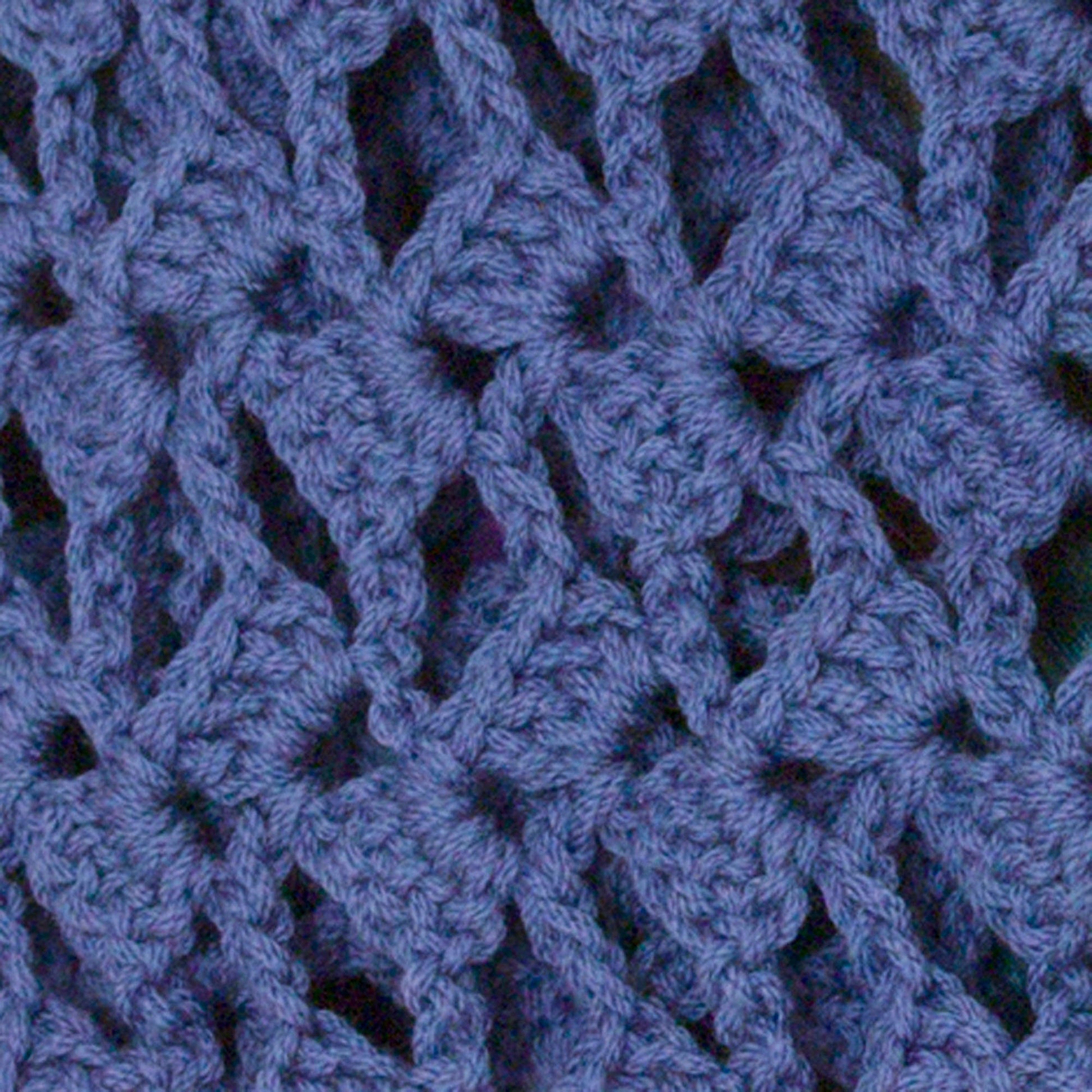 Free Red Heart Romantic Lacy Shawl Crochet Pattern