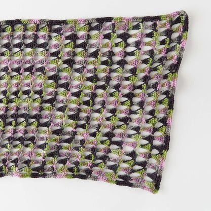 Red Heart Crochet Arrow Stitch Shawl Crochet Shawl made in Red Heart With Love Yarn