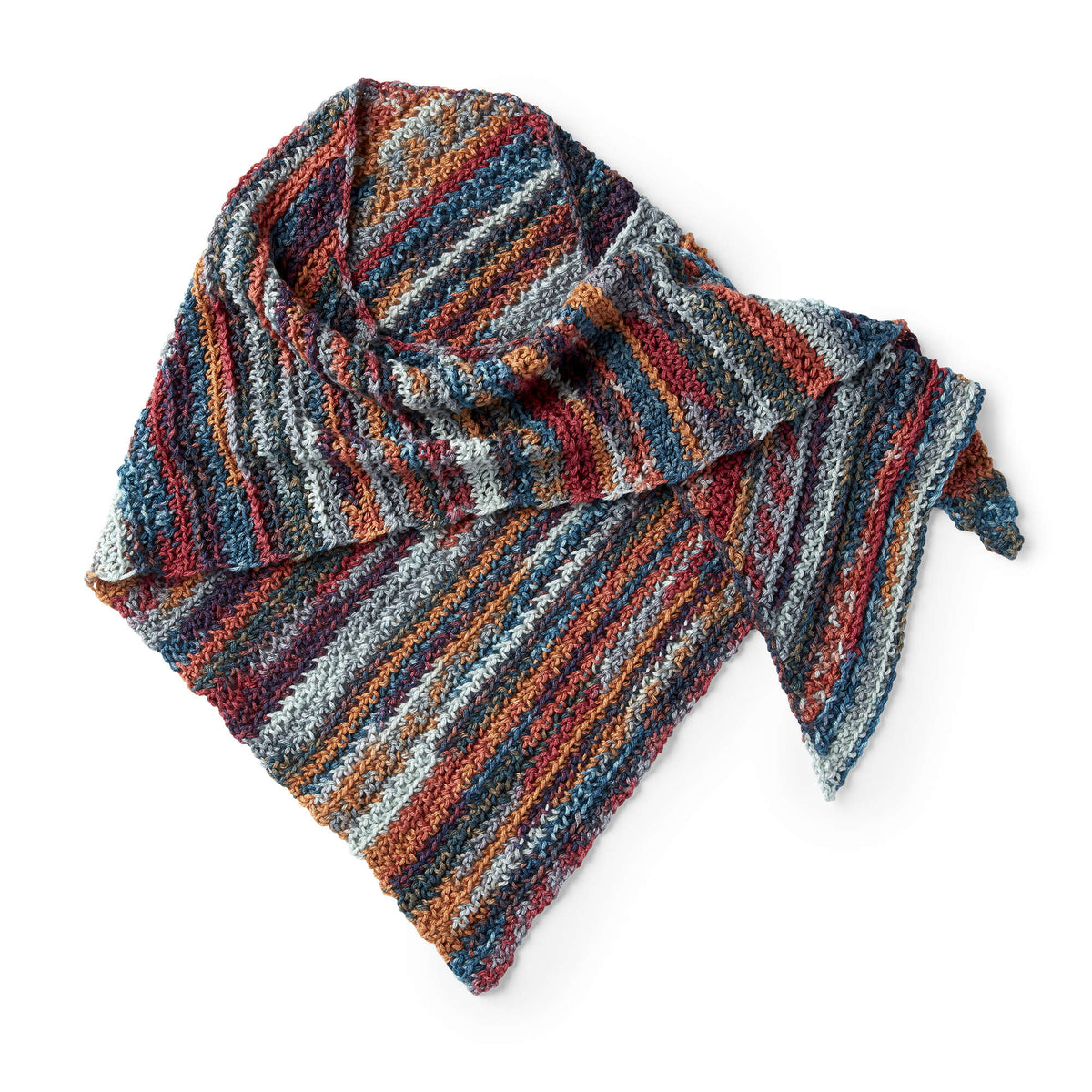 Crochet Shawl made in Red Heart Yarn