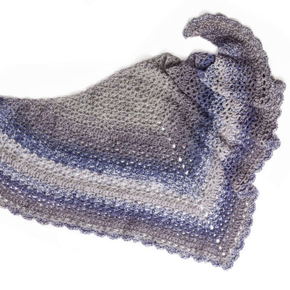 Red Heart Oversized Style Shawl Crochet Shawl made in Red Heart Yarn