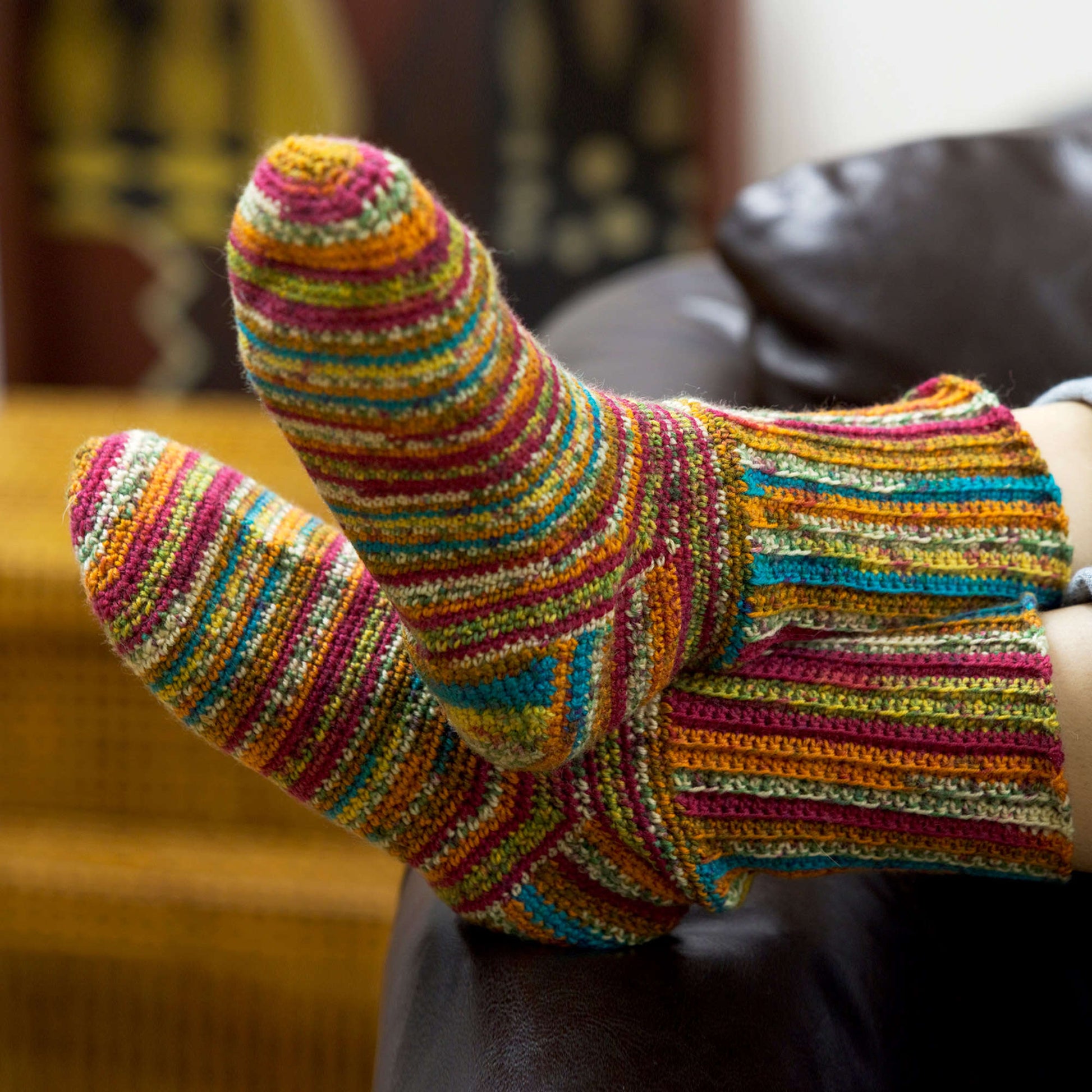 10+ Crochet Socks Pattern Free Easy Crochet Sock Pattern How To Crochet A Simple Sock