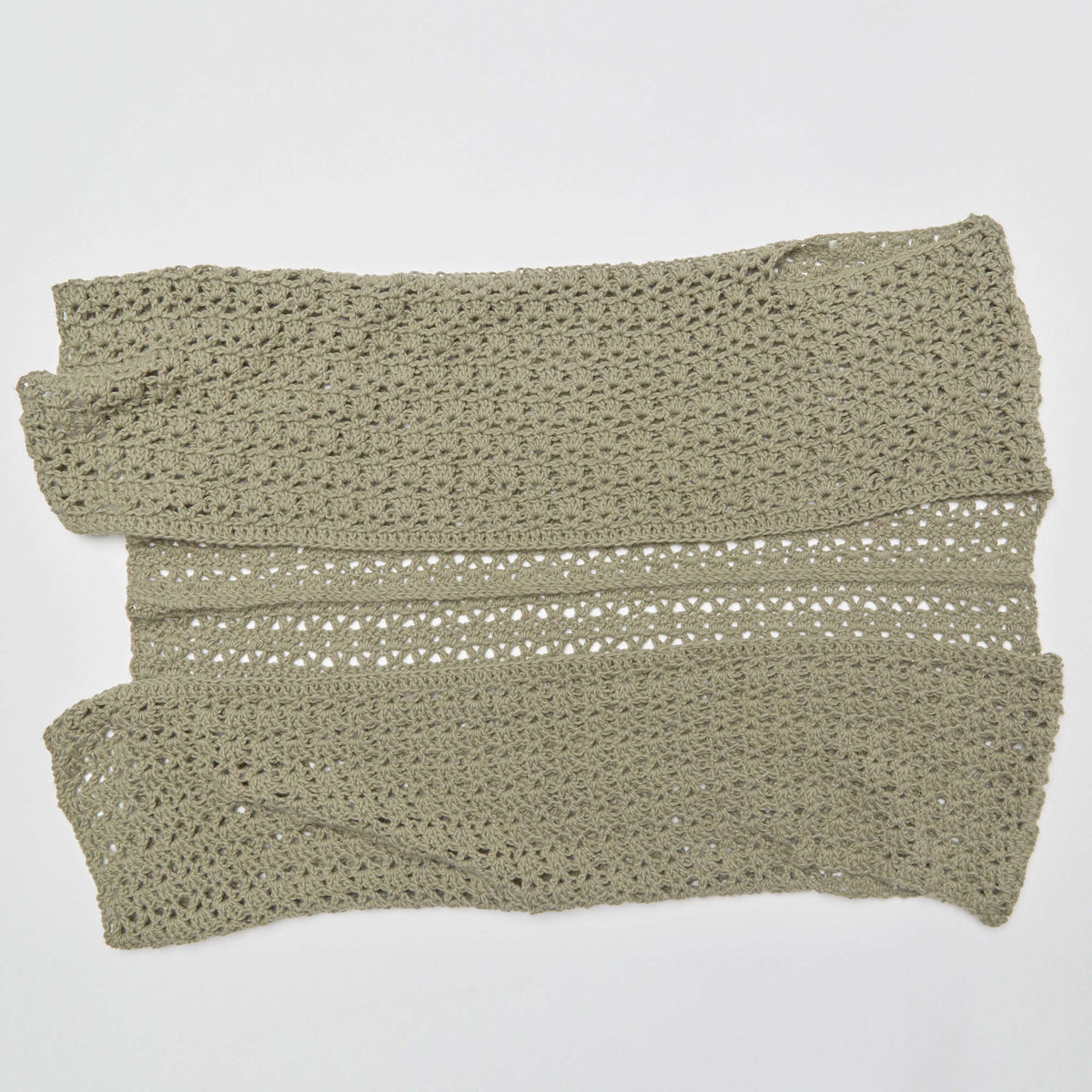 Crochet Cardigan made in Red Heart Hygge Charm Yarn