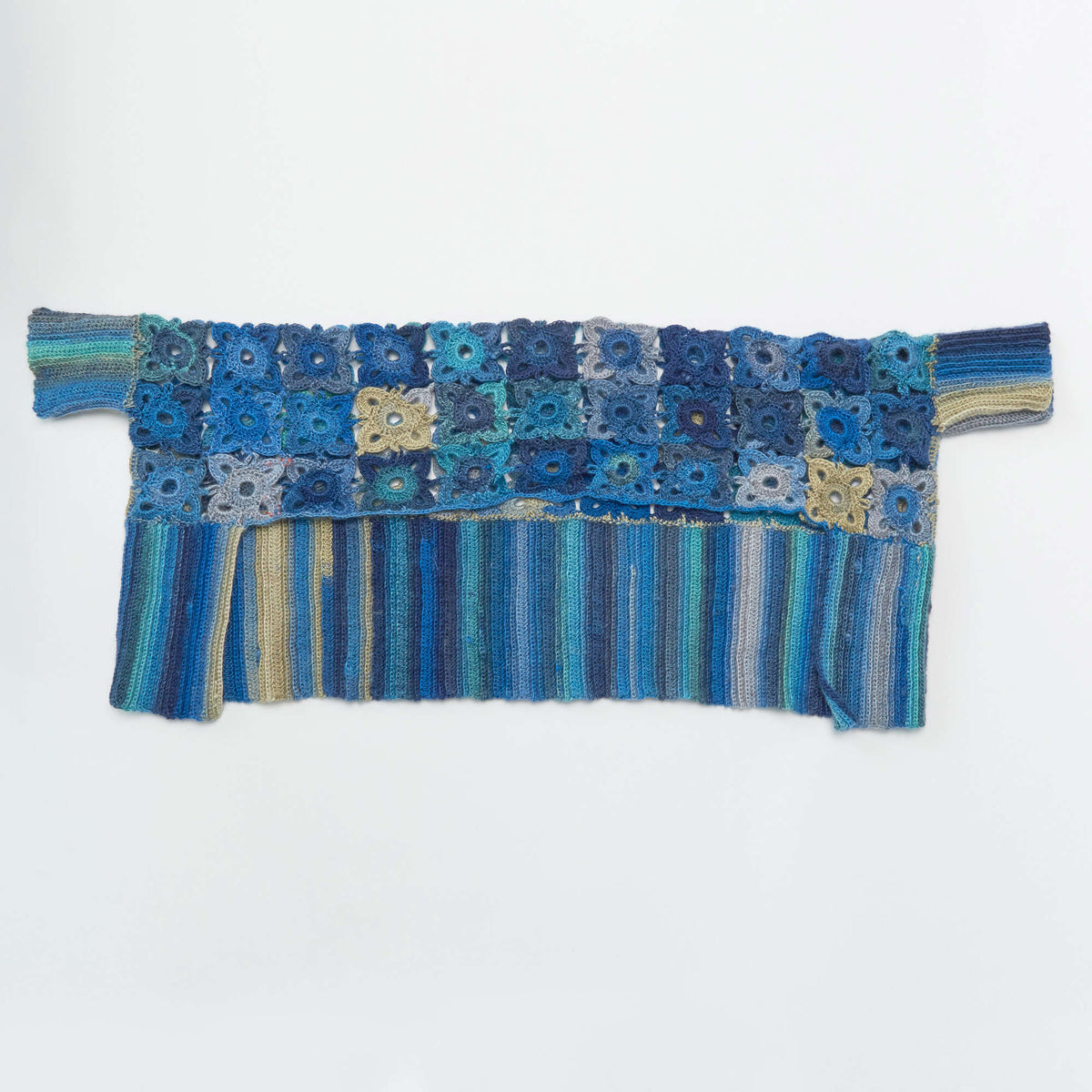 Crochet Cardigan made in Red Heart Boutique Yarn