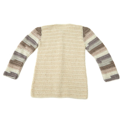 Red Heart Classy Cardi Crochet Cardigan made in Red Heart Soft Essentials Yarn