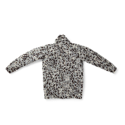 Red Heart Tiny Texture Crochet Cardigan 4/5 XL