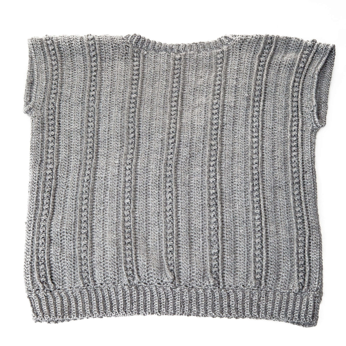 Crochet Vest made in Red Heart Soft Yarn