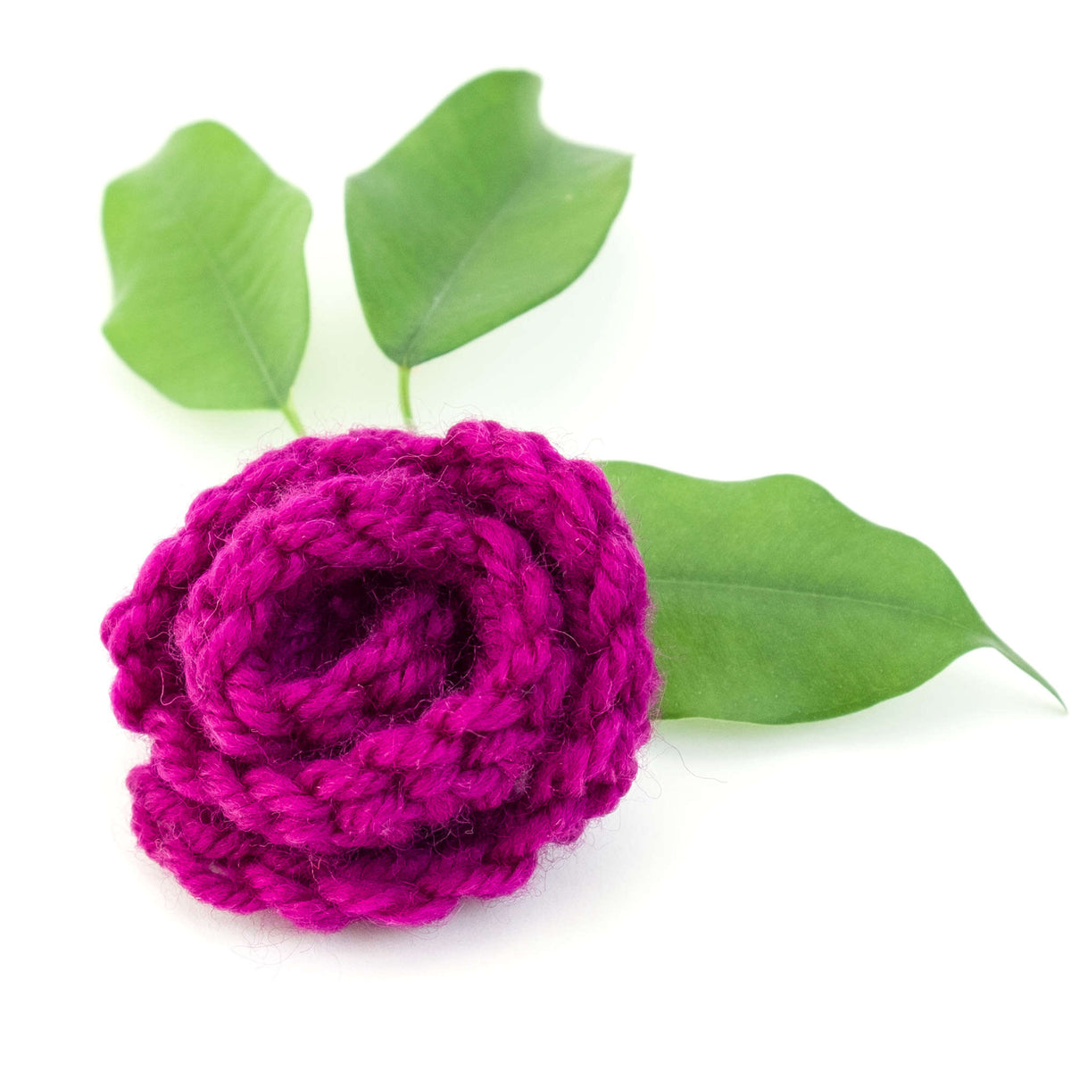 Crochet Appliqué made in Red Heart Chic Sheep Yarn