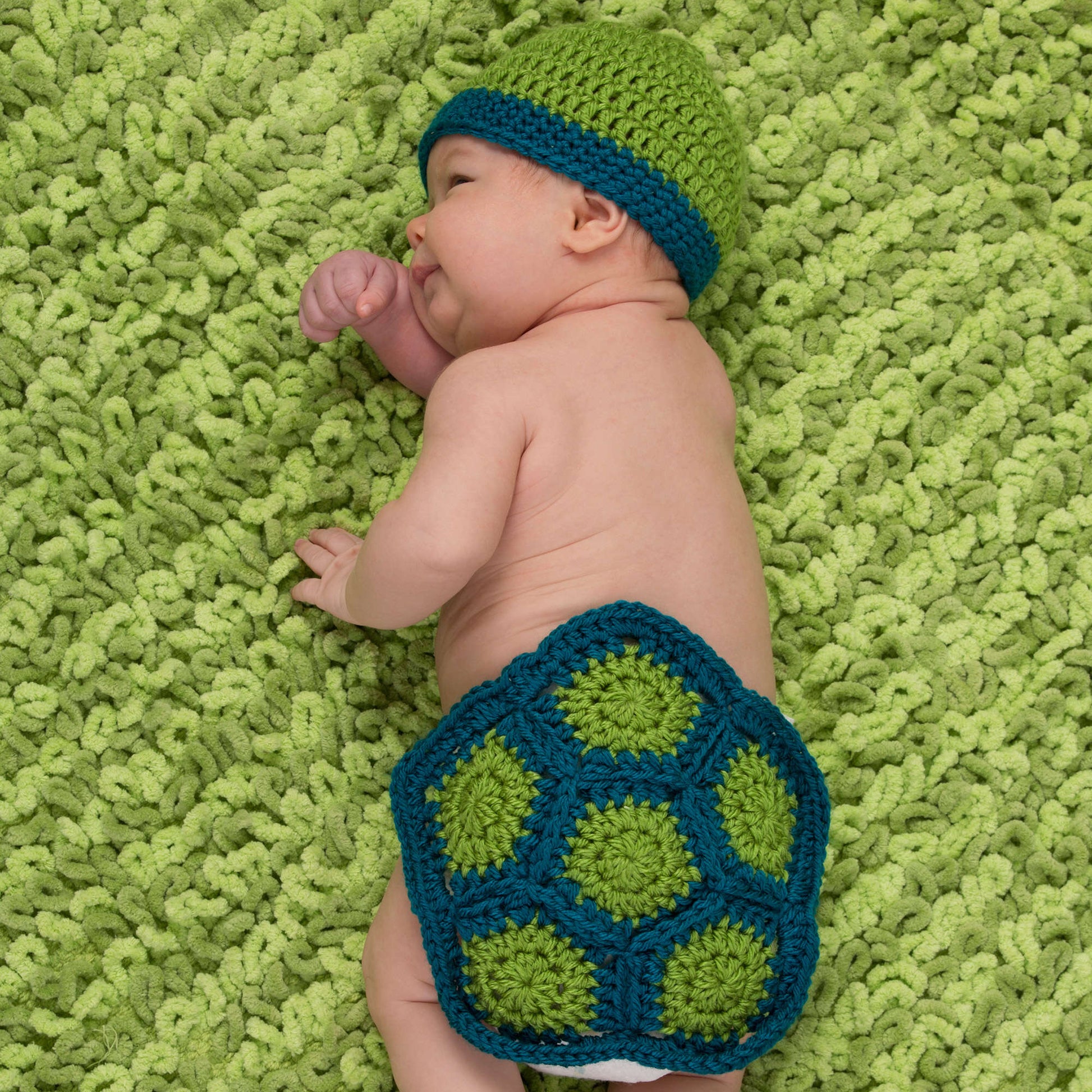 Free Easy Red Heart Turtle Newborn Photo Prop Crochet Pattern ...