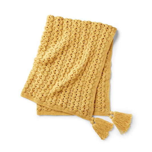 Crochet Throw made in Red Heart Classic Yarn