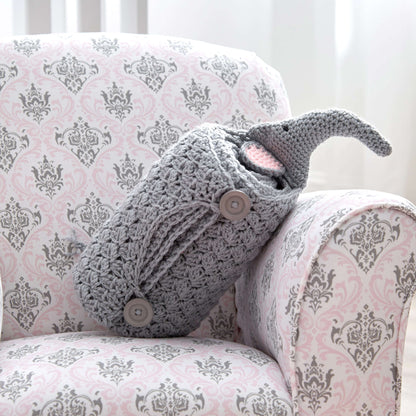 Red Heart Elephant Crochet Blanket Crochet Blanket made in Red Heart Baby Hugs Light Yarn