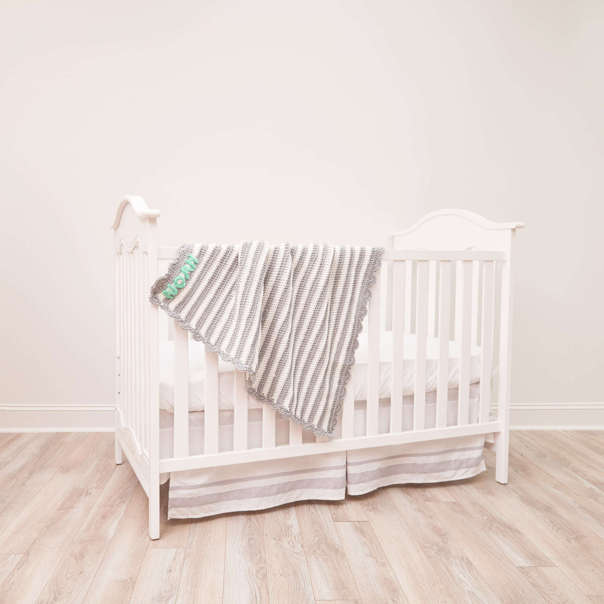 Crochet Blanket made in Red Heart Baby Hugs Medium Yarn