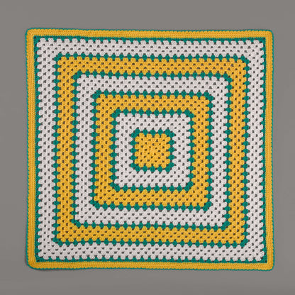 Red Heart Makin' Squares Crochet Blanket Crochet Blanket made in Red Heart Baby Hugs Medium Yarn