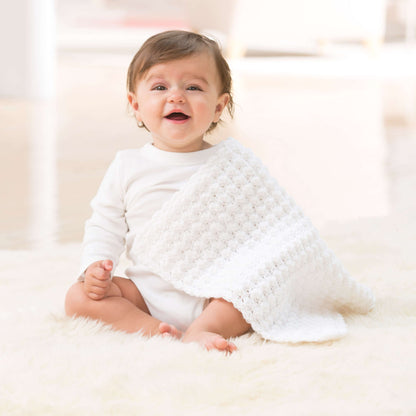 Red Heart So Soft Security Crochet Blanket Crochet Blanket made in Red Heart Baby Hugs Light Yarn