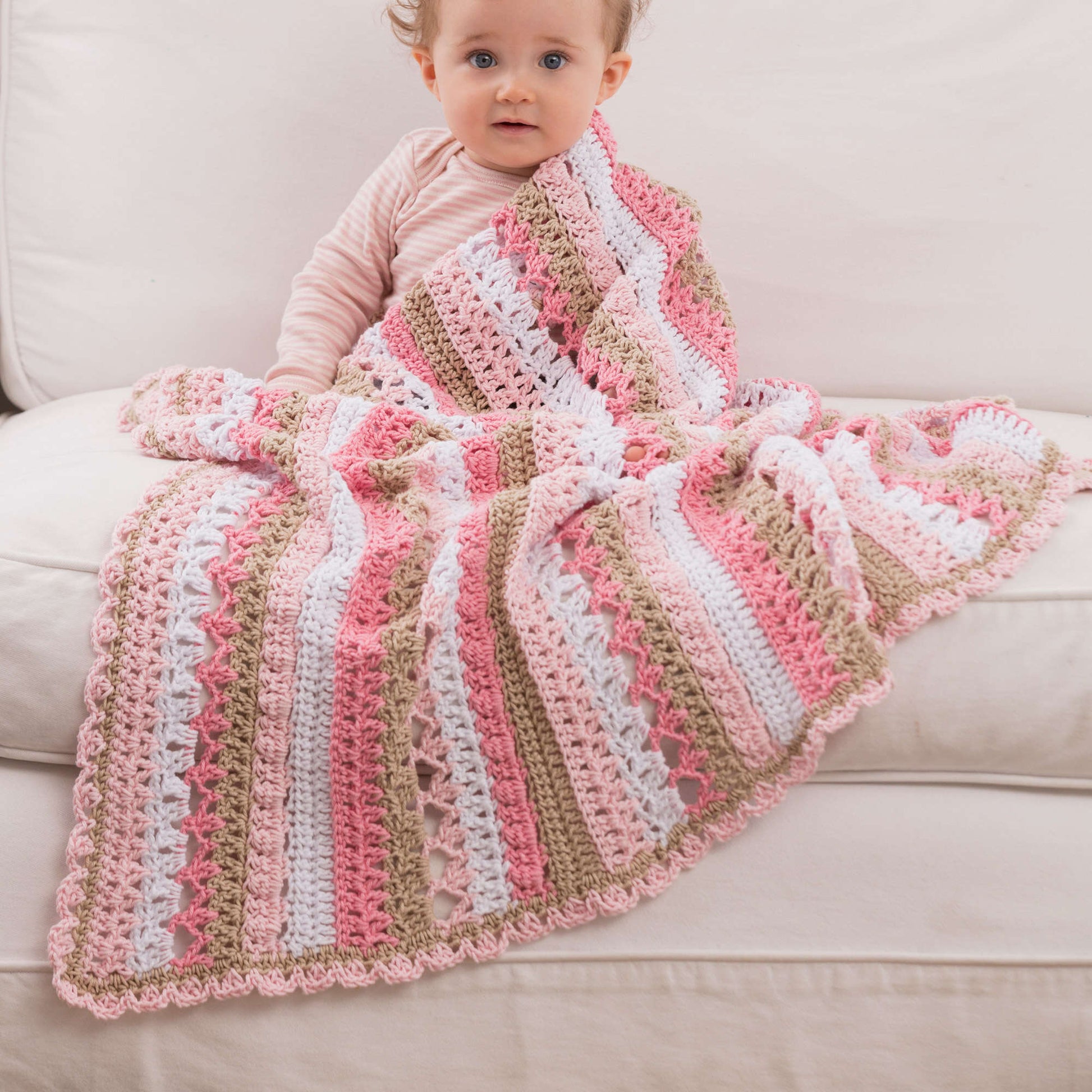 Red Heart Be My Crochet Baby Blanket Red Heart Be My Crochet Baby Blanket