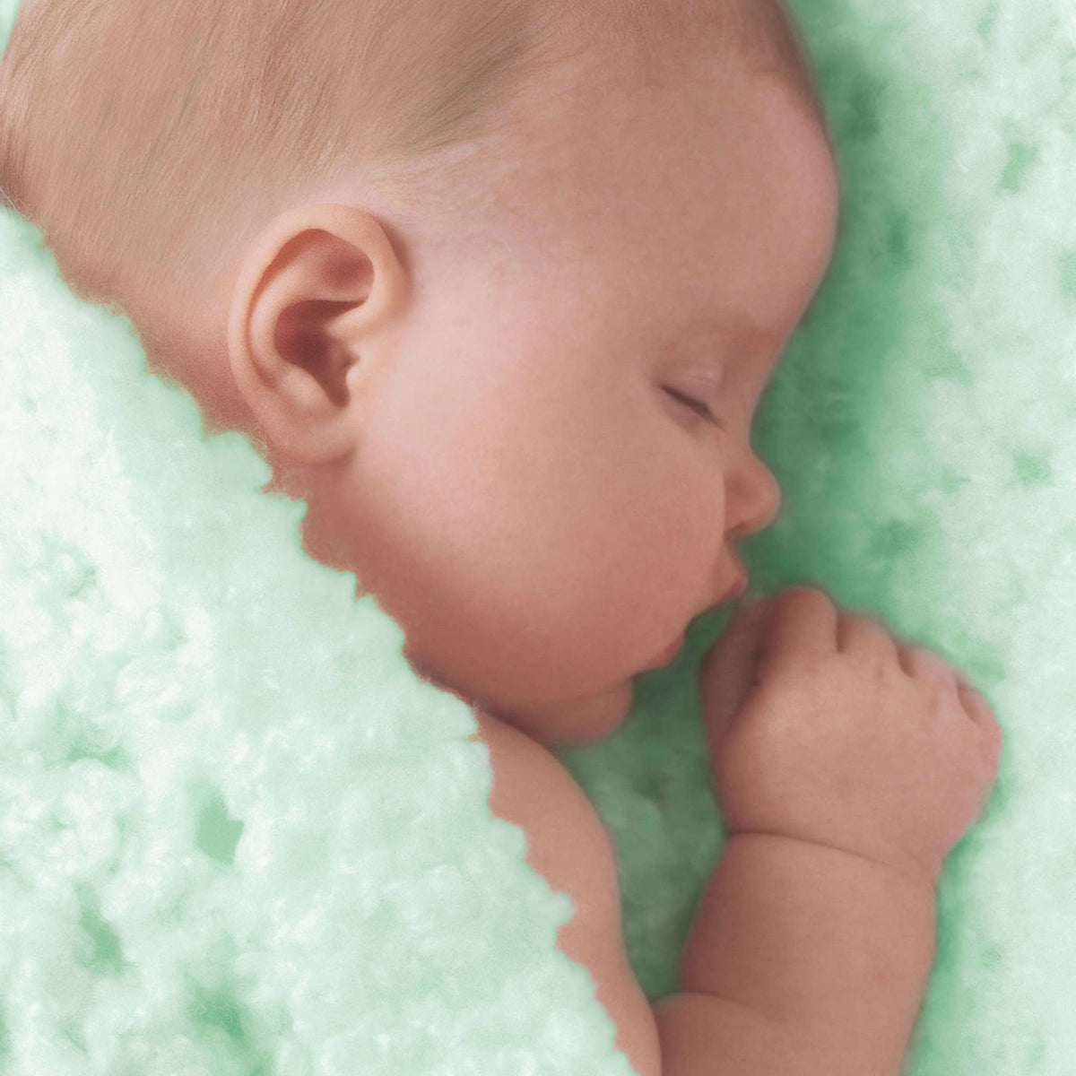 Crochet Blanket made in Red Heart Baby Clouds Yarn