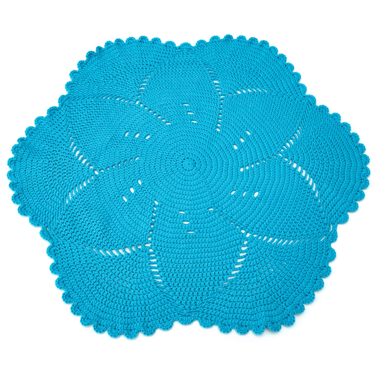 Crochet Blanket made in Red Heart Soft Essentials Yarn