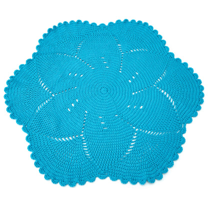 Red Heart Scalloped Baby Blanket Crochet Blanket made in Red Heart Soft Essentials Yarn