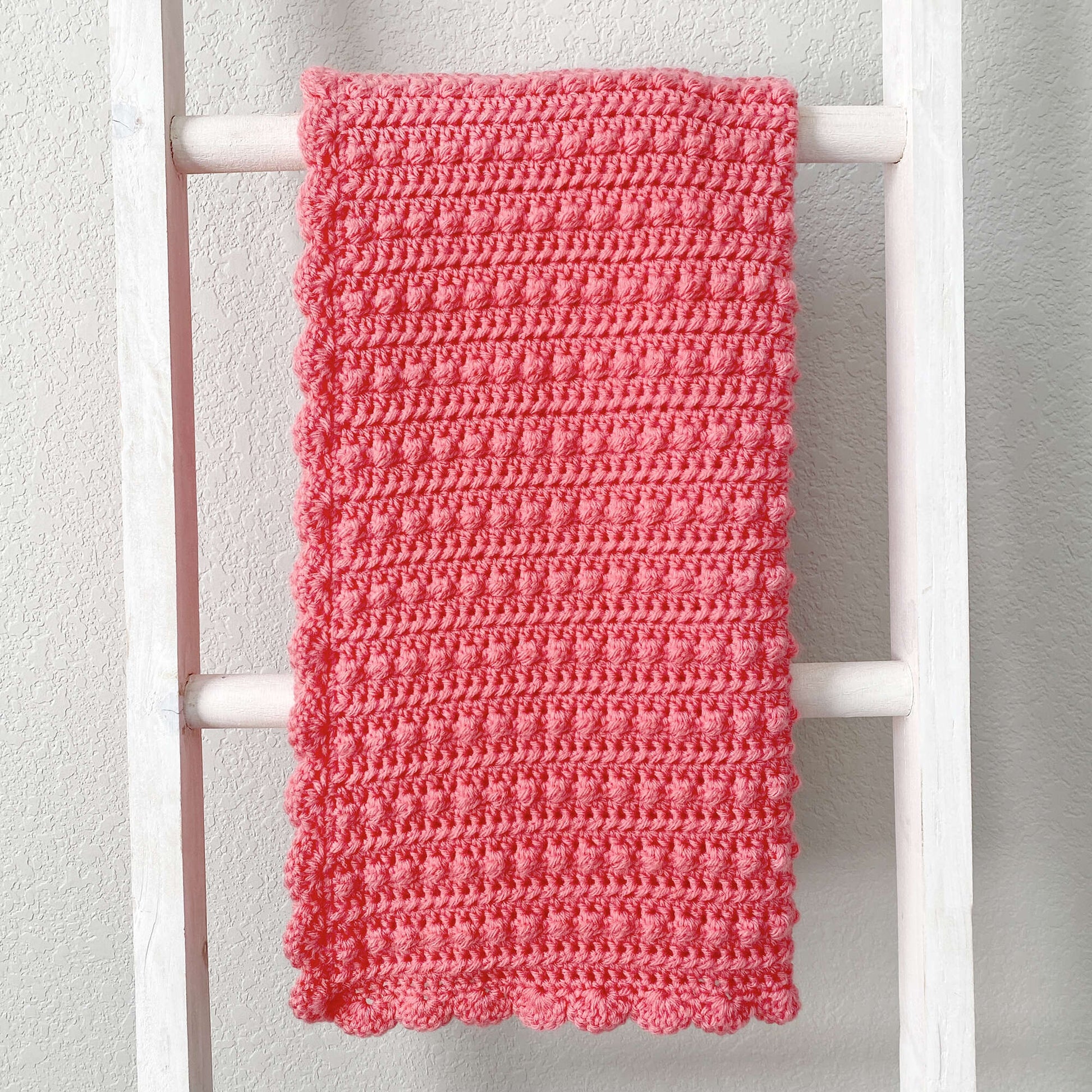 Red Heart Crochet Sweet Berries Baby Blanket Yarnspirations