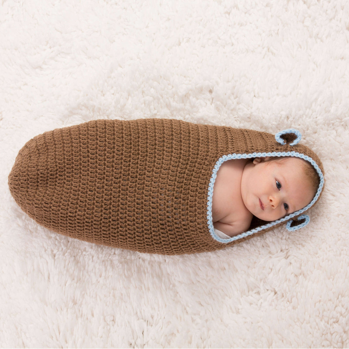 Crochet Cozy made in Red Heart Super Saver Yarn