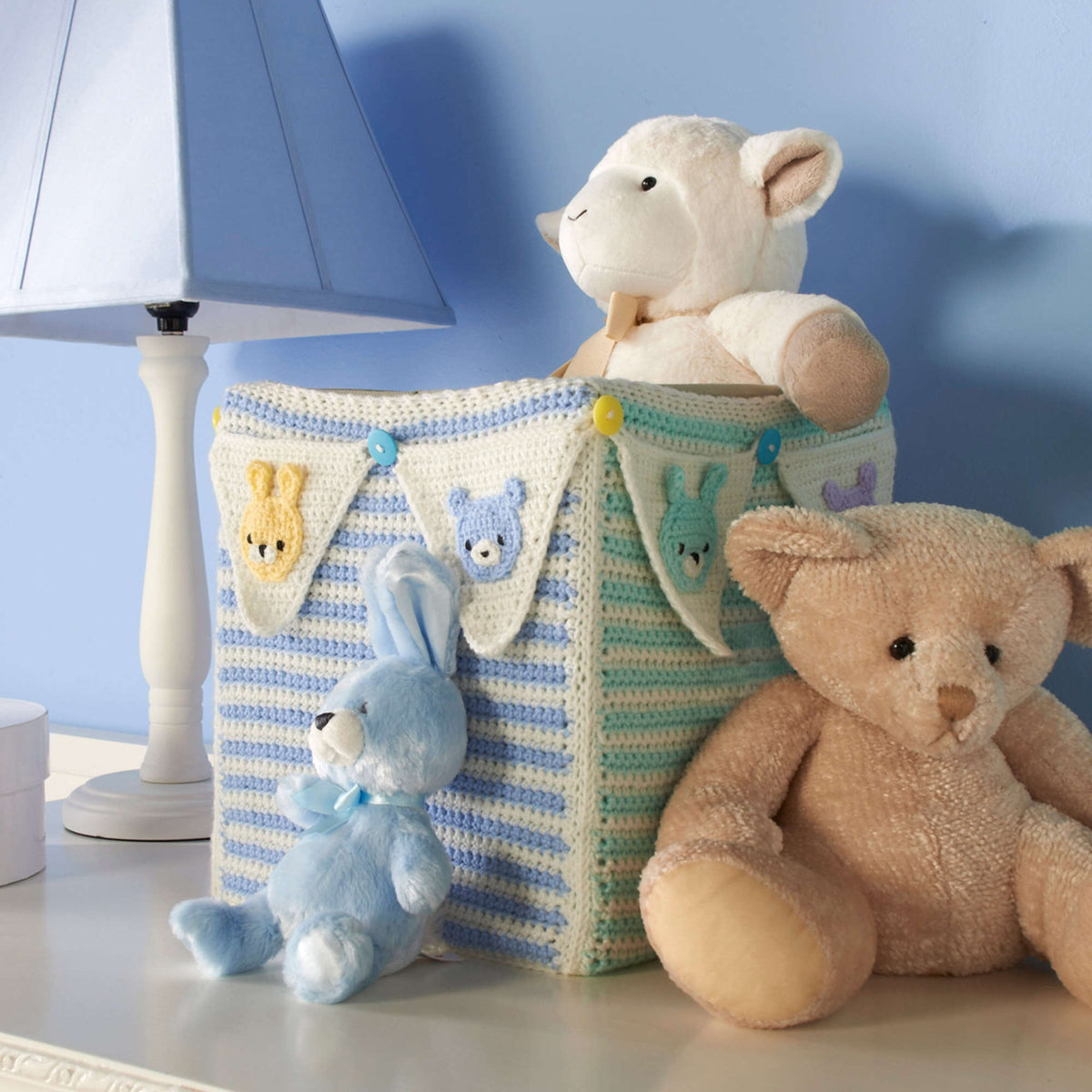 Crochet Cozy made in Red Heart Anne Geddes Baby Yarn