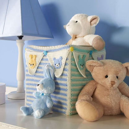 Red Heart Crochet Royal Cube Cozy Crochet Cozy made in Red Heart Anne Geddes Baby Yarn