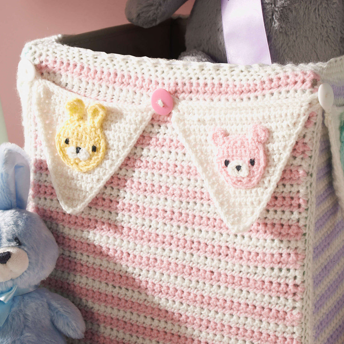 Crochet Cozy made in Red Heart Anne Geddes Baby Yarn