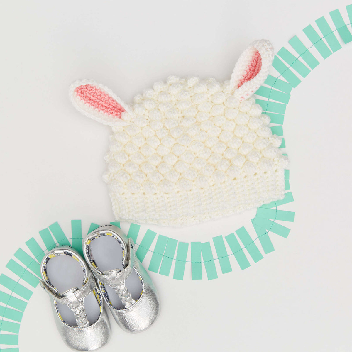 Crochet Hat made in Red Heart Soft Essentials Yarn