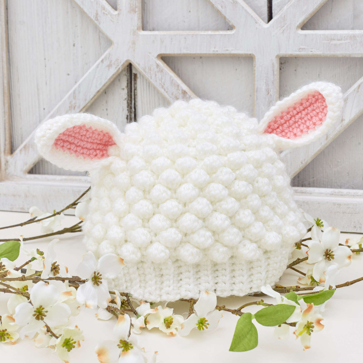 Crochet Hat made in Red Heart Soft Essentials Yarn