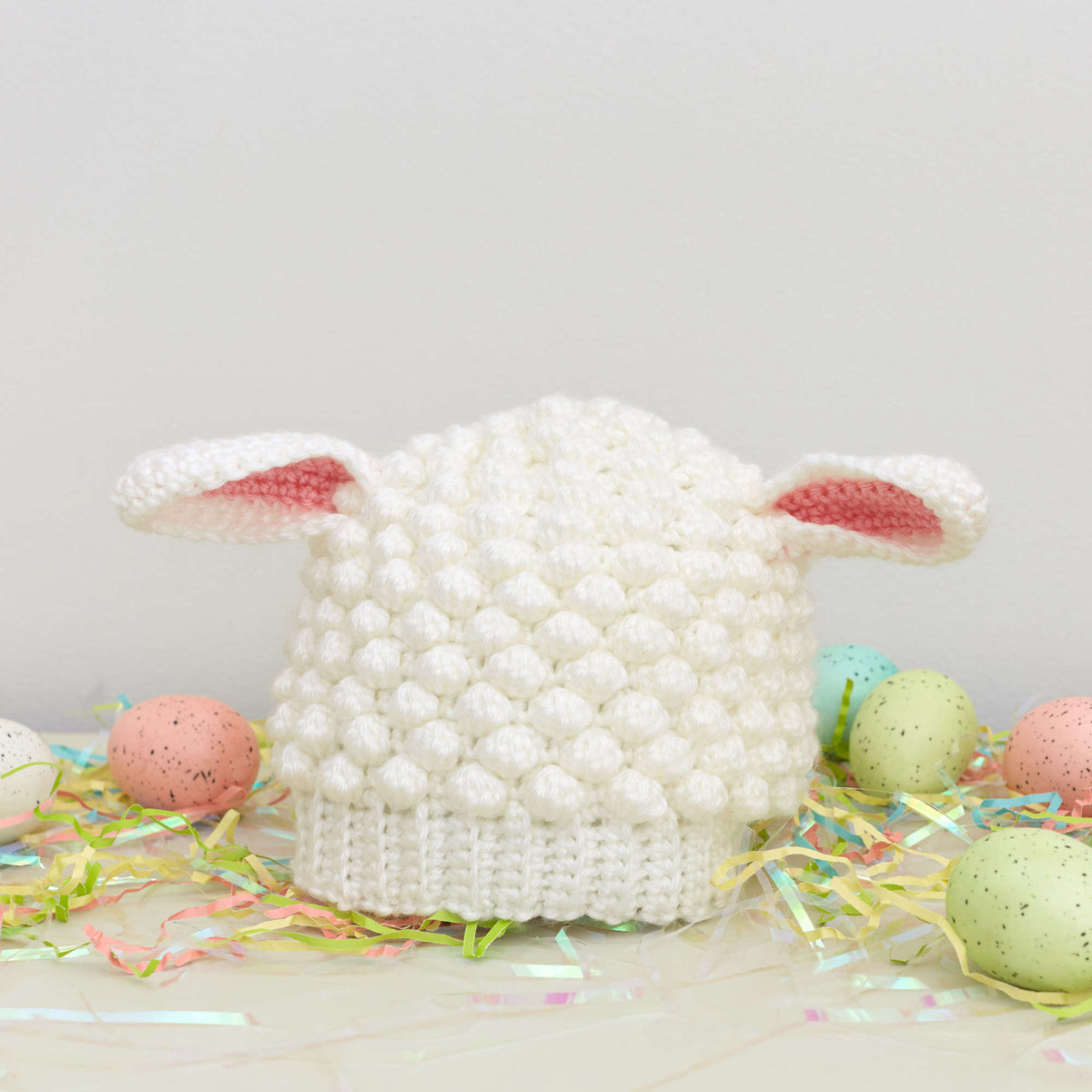 Crochet Hat made in Red Heart Soft Essentials Yarn